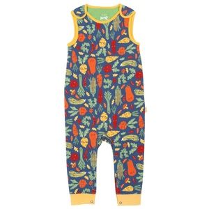 Organic Cotton 5-piece bundle 2-3 years. Jumpsuits, long/s tees and romper